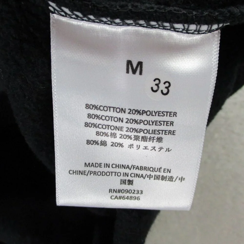 Fear of God Essentials Stretch Limo Hoodie Adult Medium Black Logo Spellout EUC - Picture 5 of 9